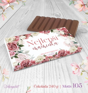 Belgická čokoláda 240 g | Motiv 105
